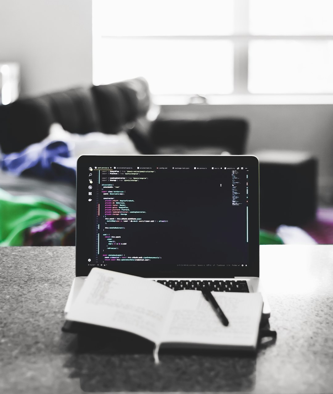 project-02-d This Friday I was finishing up some code for a client project. This is a progressive web app/ios app/android app all-in-one using Ionic Cordova, Firebase/Firestore, and Angular. I absolutely love this setup as it enables you to write code essentially once and build/deploy on any device very easily. The code in the image is Typescript!